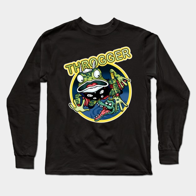 Throgger Long Sleeve T-Shirt by CoDDesigns